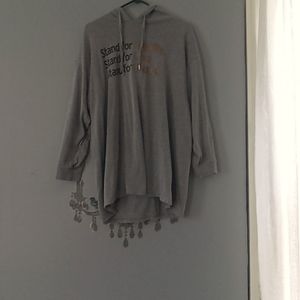 Lane Bryant Gray Hoodie 14/16